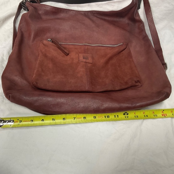 Biba Leather Shoulder Bag Convertible Backpack - Picture 7 of 11